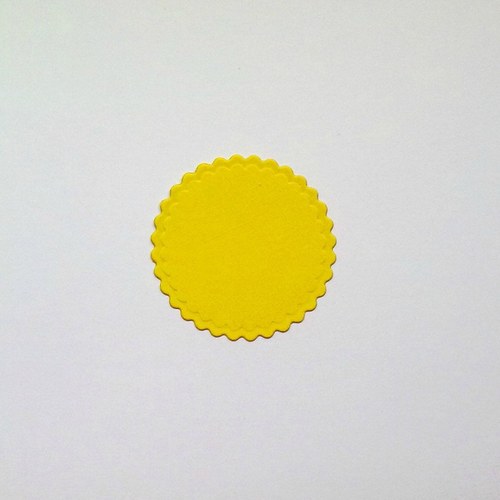 Výsek - Zoubkovaný kruh 4,5cm