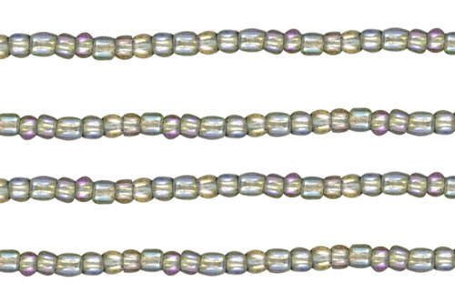 SKO2741,ROKAJL 2mm Transparent Dúha OceľMODRÝ /20g