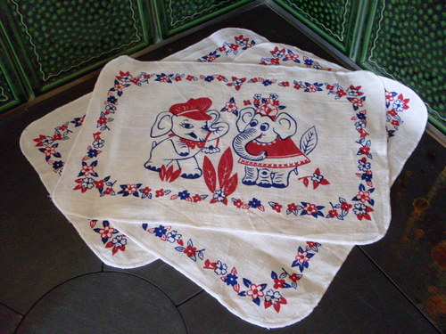 Prostírání "Sloníci" — foto 1
