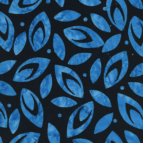 TONGA BATIK - lístky černé — foto 1