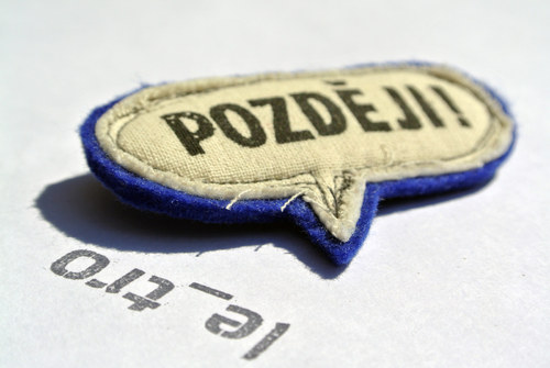 Brož POZDĚJI! — foto 1
