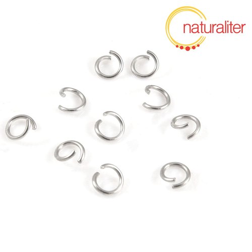 Spojovací kroužky 7x1mm nerezová ocel, 50 ks