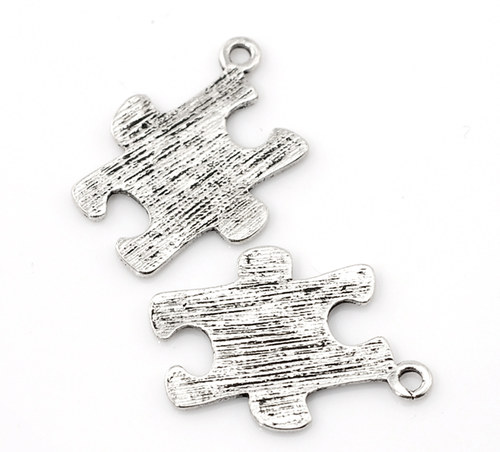 Přívěsek - puzzle, 2 ks — foto 1
