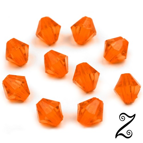 Lucerna, oranžová, 6 mm (50ks)