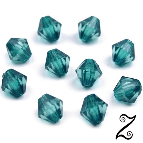 Lucerna, zelená tmavá, 6 mm (50ks)