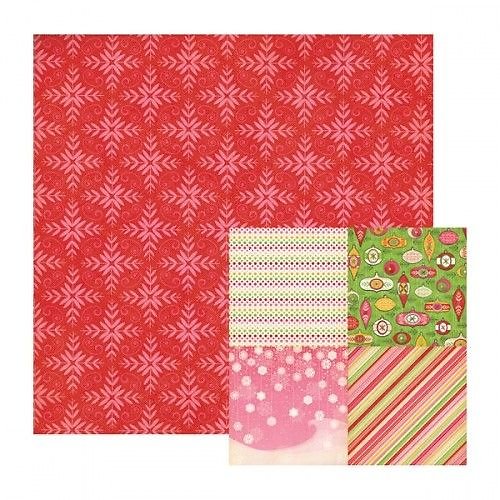 Scrapbook papír oboustranný vánoční Gift Wrap — foto 1