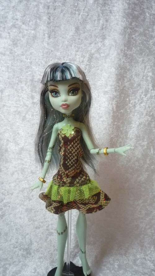 Zelené hadí pro Monster High — foto 1