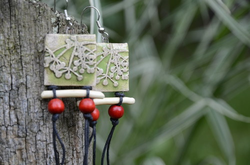 Keramické náušnice NATURA (49) — foto 1