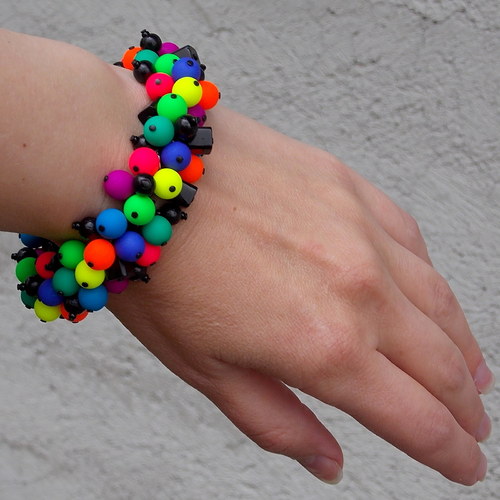 UV Neo Rainbow - náramek... — foto 1