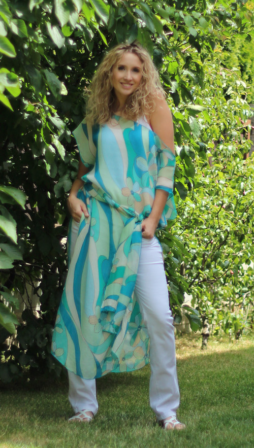 Letní šifonová vesta SLEVA — foto 1