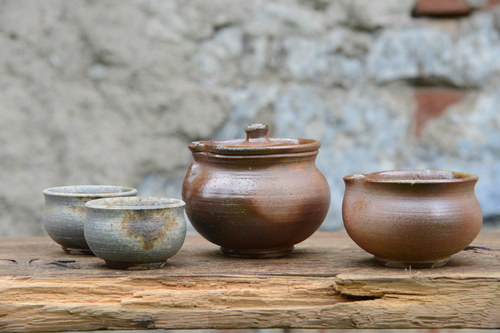 Čajový set - anagama — foto 1