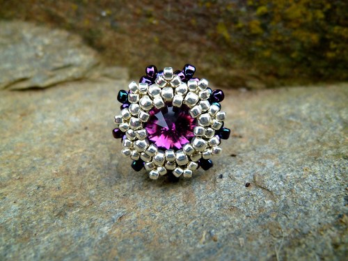 Swarovski prstýnek "Violet" - dětský! — foto 1