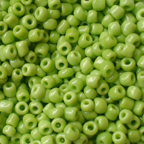 Rokajl import zelený pistáciově 2 mm / 10 g