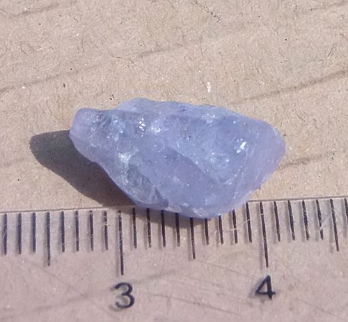 Tanzanit surový - B159 — foto 1