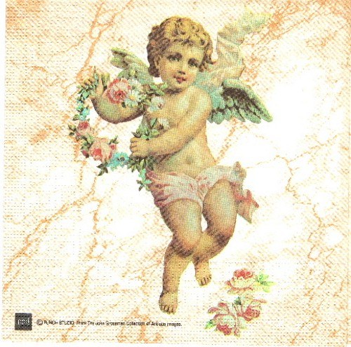 OS 039 PPD - ubrousek 33x33 - andílek