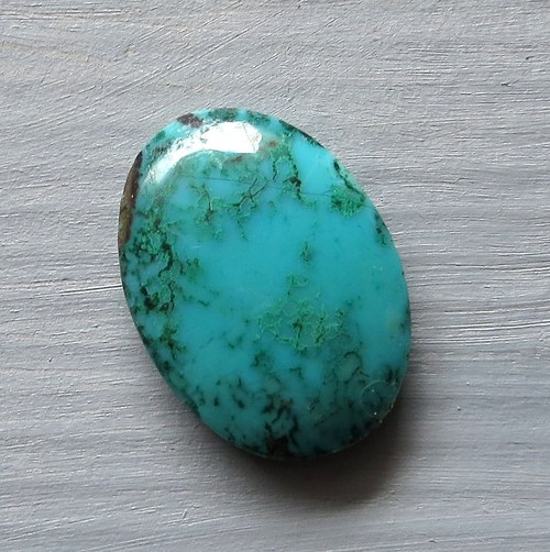 Gem Silica - Peru č.C11, velký kabošon — foto 1