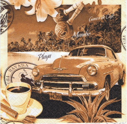OS 055 HF - ubrousek 33X33 -havana