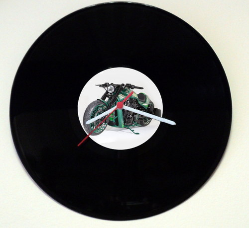 Vinylové hodiny Harlay — foto 1