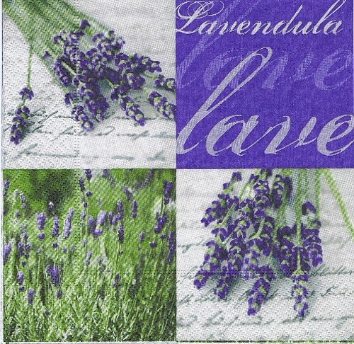 BY 094 - ubrousek 33x33 - lavendula — foto 1