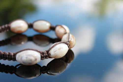 Náramek makramé/shamballa — foto 1