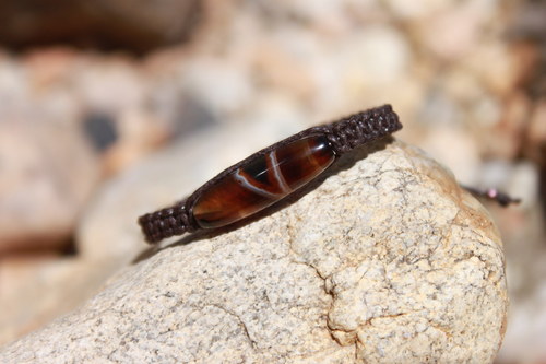 Náramek makramé/shamballa — foto 1