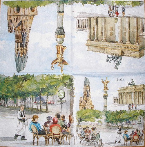 ZA 093 Ihr - ubrousek 33X33 - BERLÍN