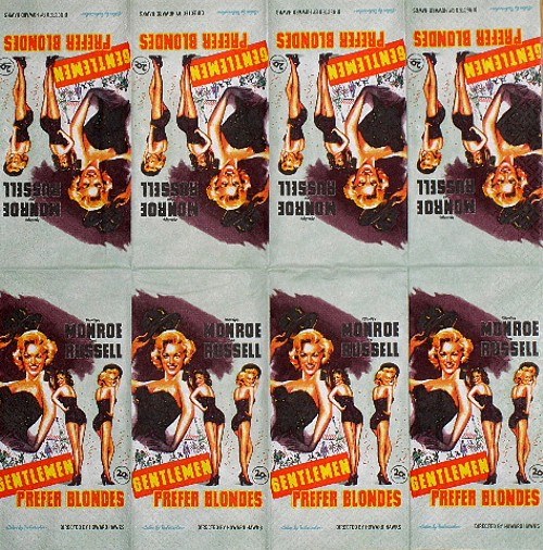 ZA 097 - ubrousek 33x33 - marilyn monroe