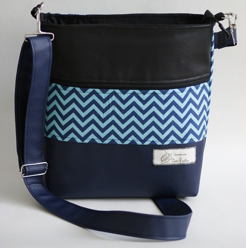 Kabelička - ZigZag navy — foto 1
