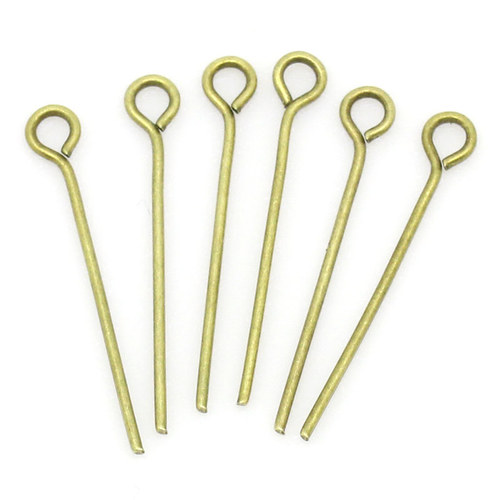 Ketlovací jehla, bronz, 22 mm, 50 ks