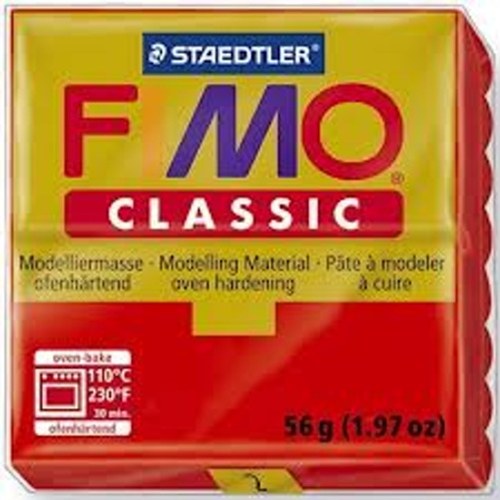 FIMO classic- 2 červená