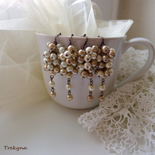 Cream and gold - 2 páry — foto 1