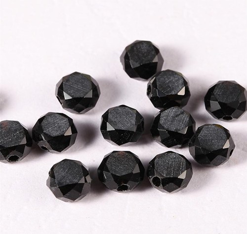 Skleněné korálky, 6 mm, 10 ks