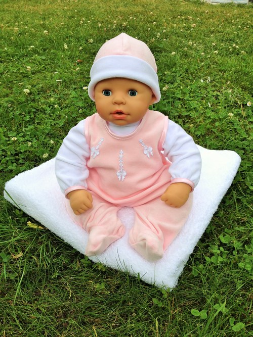 Sametová soupravička na miminko — foto 1
