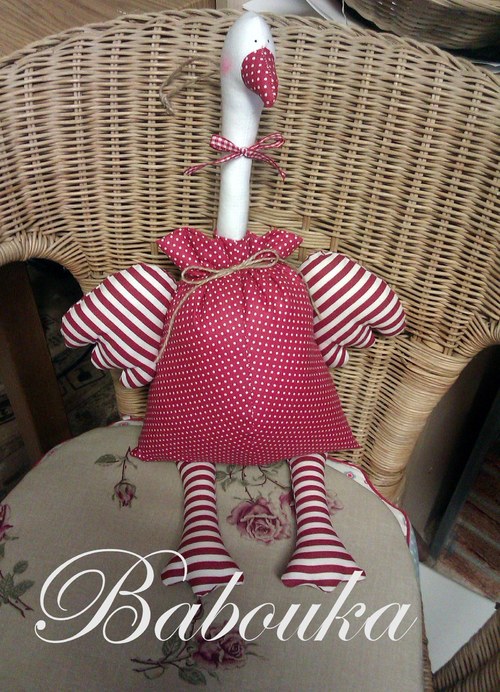 Romantická husička-45cm — foto 1