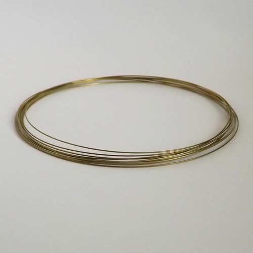 Paměťový drát Ø11,5cm starobronz 1/10 ot.
