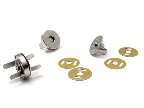 Zapínání magnet Ø15mm, 2 páry