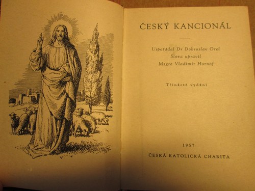Kancionál český 1957 — foto 1