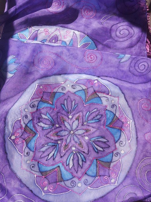 Mandala šátek na přání — foto 1