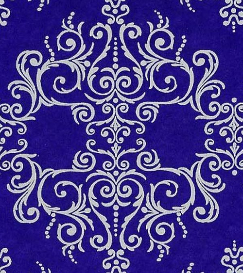 Handmade origami papír - Modrý ornament — foto 1