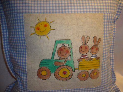 Polštářek s traktorem — foto 1