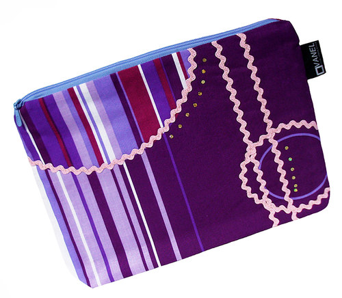 Purple striped - taštička - sleva ze 149,- — foto 1