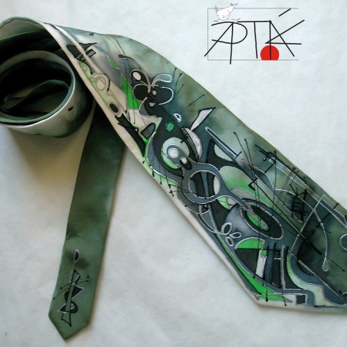 Hedv. kravata, "ABSTRAKCE" — foto 1