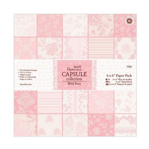 Sada papírů Capsule - Wild Rose 15x15. — foto 1