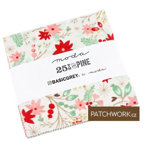 Charm pack MODA 25th and Pine — foto 1