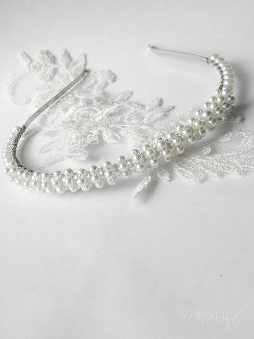 Perlová tiara — foto 1