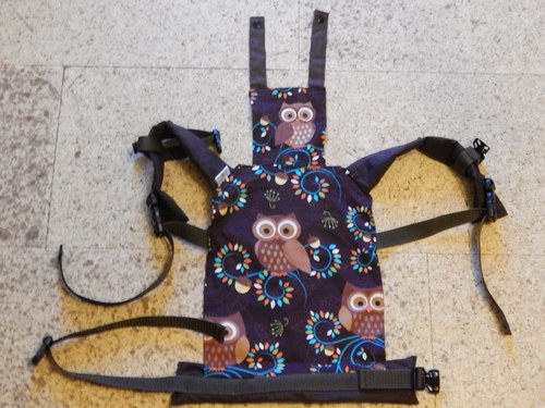 Ergonomické nosítko pro panenky - sovy — foto 1