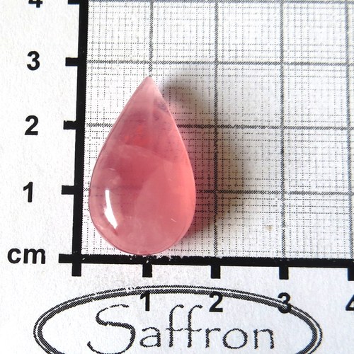 Malinový křemen- kabošon č.M6 — foto 1