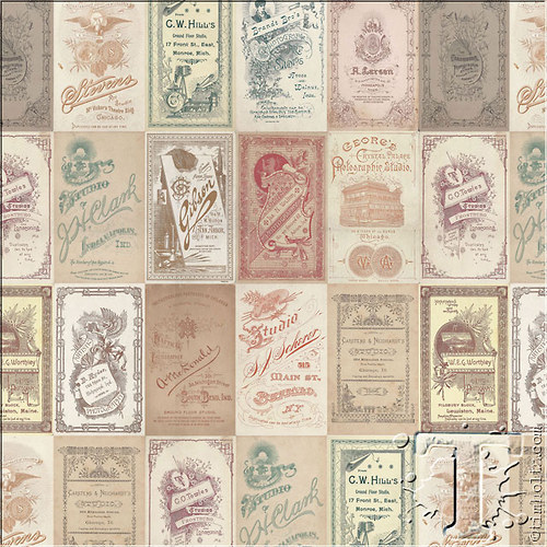 Látka Eclectic Elements 2, Photo Cards — foto 1