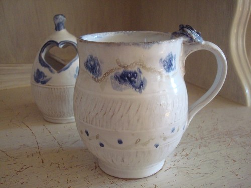 Hrnek Rosa Ile de Bourbon blue — foto 1