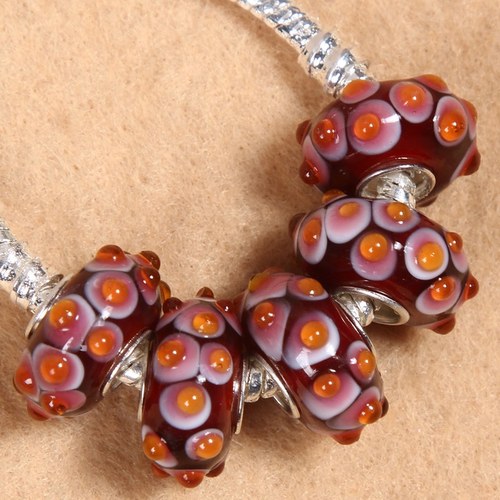Pandorka s jednotným středem! 14x7mm na řetízek
